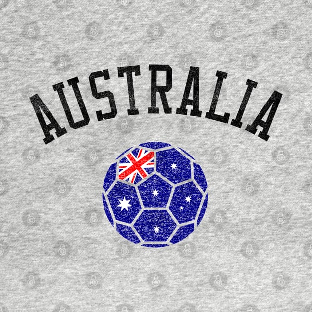 Australia Soccer Team Heritage Flag by ryanjaycruz